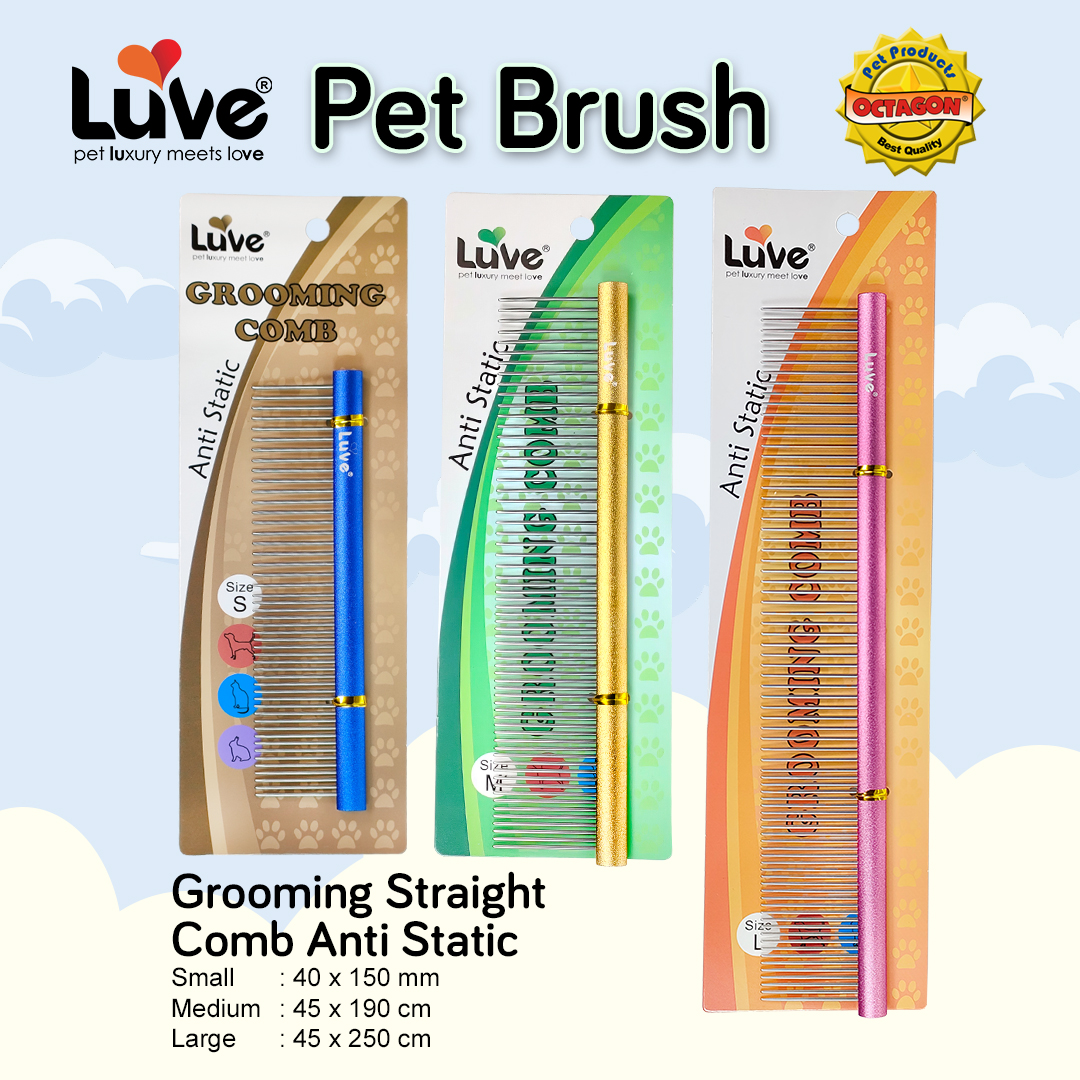 Grooming Straight Comb Anti Static